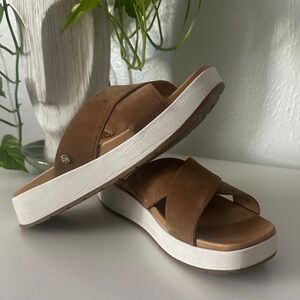 UGG Tan Suede Women's Sandals